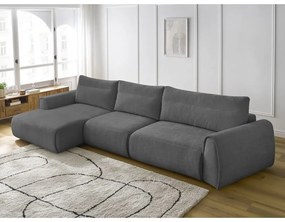 Szürke sarokkanapé Aden – Bobochic Paris