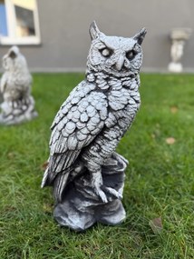 Beton figura Bagoly kerti figurák beton dekoráció bagoly kert