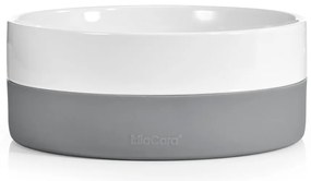 Porcelán tálka kutyáknak ø 21,5 cm Coppa Slate M/L – MiaCara