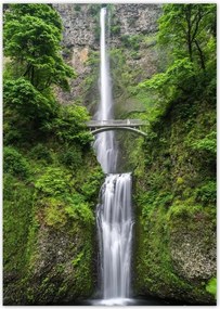 Poszterek A4 Pion Magas vízesés Kaszkád