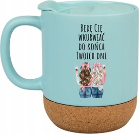 Kék Bögre Parafa Vicces Ajándék A Napjaid Végéig