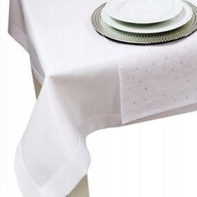 Abrosz keresztelőre esküvőre Aga 350x140 fehér tk.114