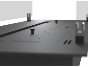 InFire - Beépített BIO kandalló 8,5x120 cm 6kW fekete