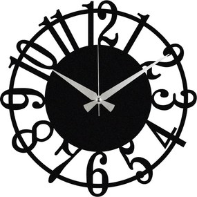 Enzoclock fém falióra, 48×48 cm – S006