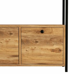 Nero v2 Atlantic Pine and Black szekrény