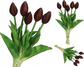 Tulipán Csokor Tulipán Gumírozott Gumi Szilikon, Mint Az Élő