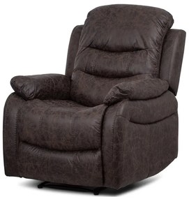 Barna Vintage Szövet Fekvőfotel. TV-4086 BR