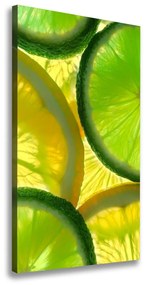 Feszített vászonkép Lime és citrom ocv-81010621