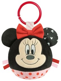 Disney Minnie Round plüss labdafigura, baba csörgő Clementoni