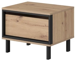 Éjjeliszekrény szett 2db. Nedra J (artisan tölgy  + antracit). Akció -15%. 1071370