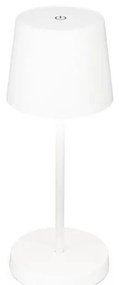 Briloner 7423016 - LED tölthető asztali lámpa, 2,6W, 5V, IP44, fehér