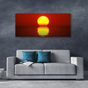 Vászonkép nyomtatás Sunset Landscape 140x70 cm