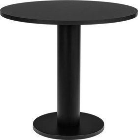 Kerek étkezőasztal tölgyfa dekoros asztallappal ø 80 cm Sool – noo.ma