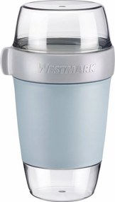 Westmark háromrészes ételtároló, 1150 ml, kék, L