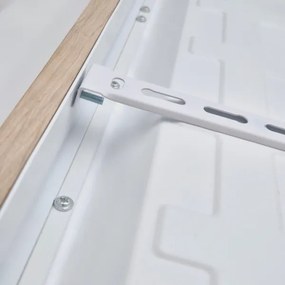 Brilagi - LED fürdőszobai lámpatest WOODY FRAME LED/40W/230V 60x60 cm IP44 tölgy