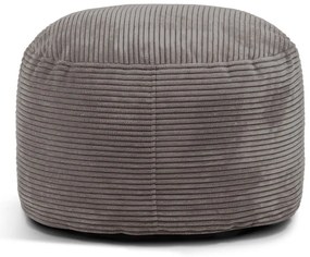 Téglavörös kordbársony puff Om 60 – SLOWDOWN