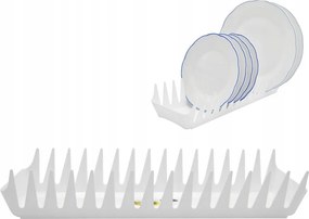 Fedéltartó Állvány Tányérok Konyhai rendszerező szekrény fiókhoz fehér