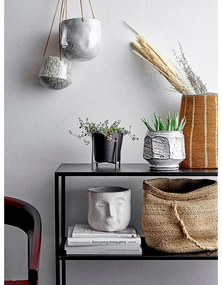 Ignacia fehér terrakotta virágcserép, magasság 15,5 cm - Bloomingville