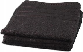 Berlin Uni törölköző, 30x50cm, kol.czarny