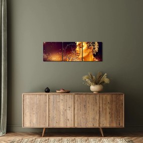 Kép - Arany smink (órával) (90x30 cm)