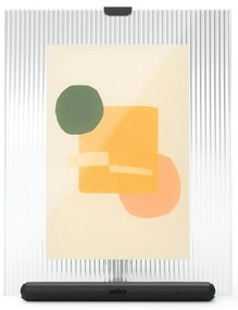 Fekete üveg álló képkeret 16x20 cm Flute – Umbra