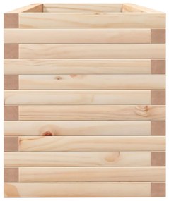 tömör fenyő kerti virágláda 110 x 40 x 45,5 cm