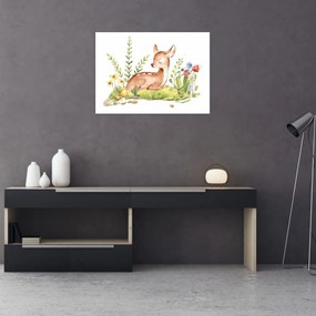 Kép - Kis őzike (70x50 cm)