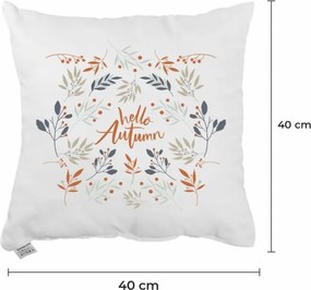 Dekoratív párna Hello 40x40 cm EMI