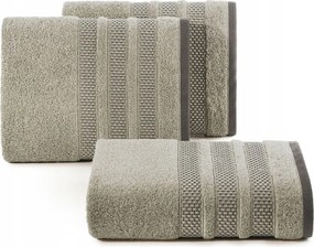 Nastia pamut törölköző 50x90 sötét bézs