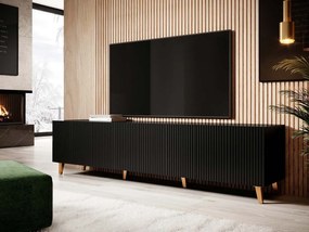 TV asztal/szekrény Saphina 200 (fekete). 1053953
