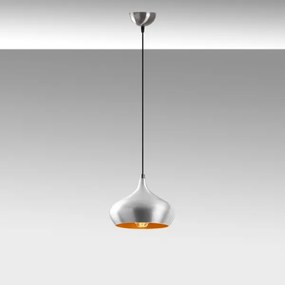 DODO függőlámpa kábellel 1xE27/40W/230V matt króm