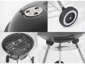 Cattara Bari faszenes grill, 46 cm