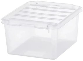SmartStore Classic tárolódoboz fehér klipszekkel, 2 l, 2 l