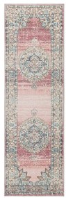 ARBIZU többszínű vintage stílusú bel-/kültéri szőnyeg 80x250 cm