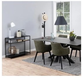 Seaford fekete konzolasztal, 100 x 35 cm - Actona