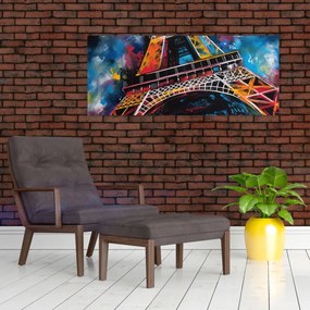 Kép - Az Eiffel-torony festménye II. (120x50 cm)