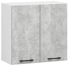 Felső konyhaszekrény Ozara W60 H580 (fehér + beton). 1071166