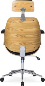 Vezetői forgószék aranytölgy/fekete színben FABIAN