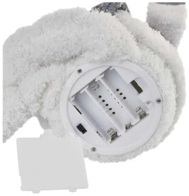 LED karácsonyi dekoráció 6xLED/3xAA hóember