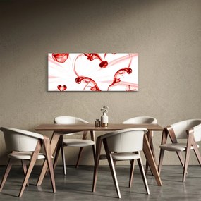 Szív a füstből képe (120x50 cm)