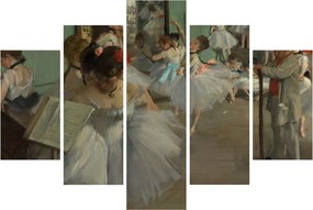 Kép - Edgar Degas, The Dance Class, reprodukciók (150x105 cm)