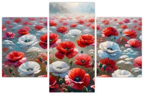 Kép - Pipacsmező (90x60 cm)