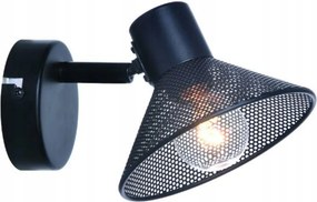 Aca Lighting fali és mennyezeti lámpa 1XE14 Paloma fekete 16X13X9CM TNK28