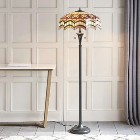 Endon VESTA 64373 Tiffany Állólámpa 2x60W/E27 IP20