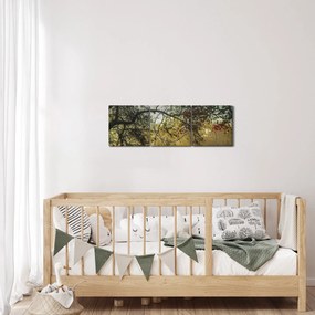 Napkelte képe (órával) (90x30 cm)