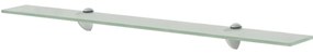lebegő polc üveg 80x20 cm 8 mm