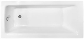 Besco Talia Slim slip téglalap alakú fürdőkád 150x70 cm fehér #WAT-150-SL