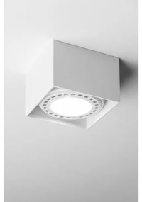 Lámpa Mennyezeti lámpatest  SAKURA, aluminium, 120x120x85 mm,IP20,1xES111 négyzet, fehér