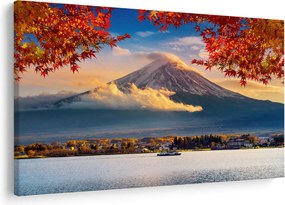Kép - japán, Fuji hegy (90x60 cm)