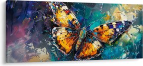 Kép - Pillangó, olajfestmény (120x50 cm)